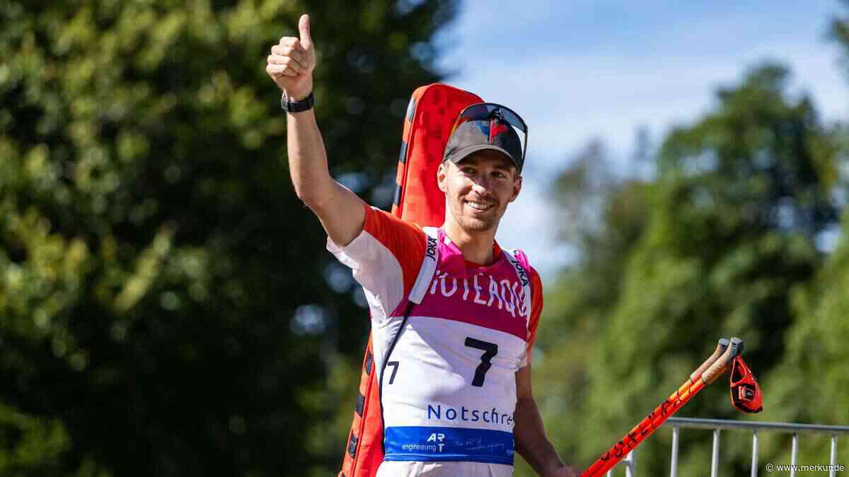 Trotz gebrochener Rippe: Deutsches Biathlon-Ass glänzt