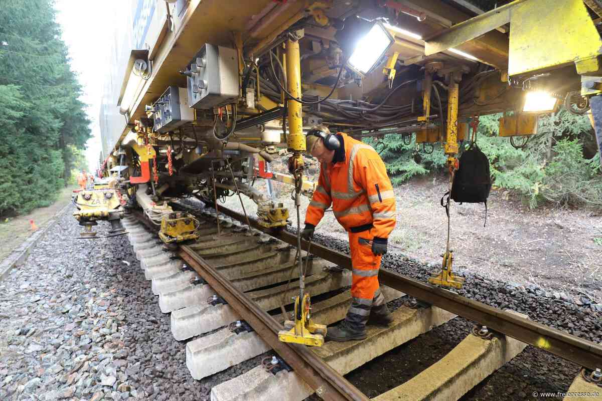 Bahnstrecke Freiberg-Erzgebirge gesperrt - darauf müssen sich Fahrgäste einstellen