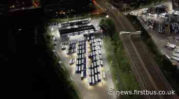 First Bus expands UK-first energy trial across major Glasgow depot