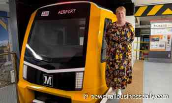 Replica new Metro train to support rail safety training