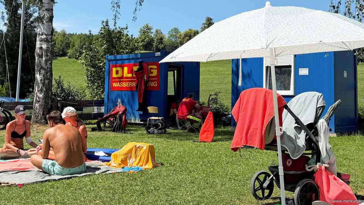 Container statt Wachstation: Schwierige Saison für DLRG in Kaltenbrunn