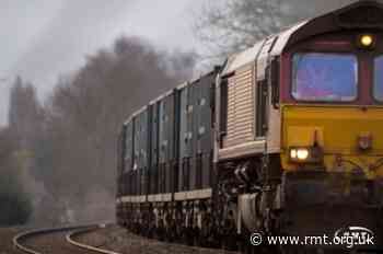 RMT welcomes government growth targets for rail freight