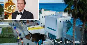 Oprit van villa Nicolas Cage ingestort door zinkgat in Malibu