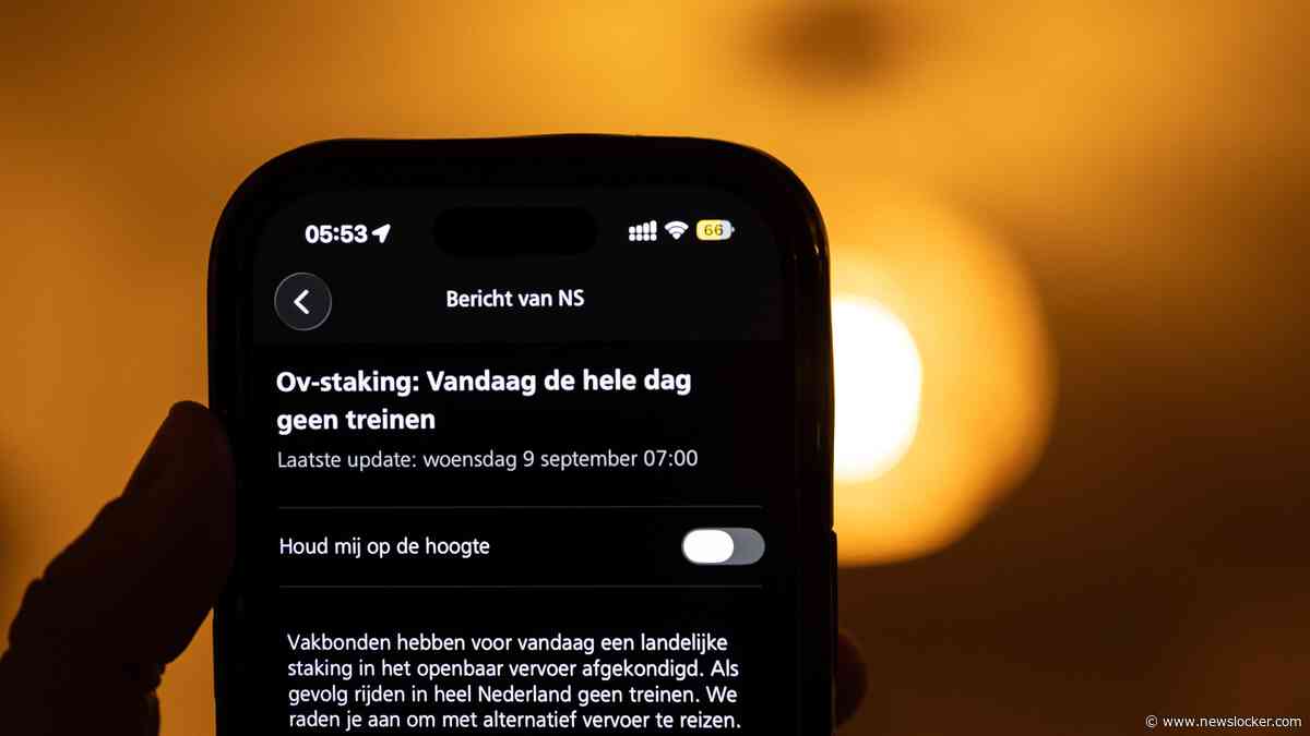 LIVE | Openbaar vervoer ligt 24 uur plat: ochtendspits drukker dan normaal