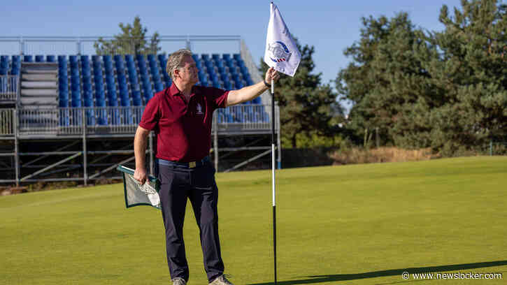 Niall Richardson, hoofd greenkeeper Bernardus Golf, dolblij dat de baan erbij ligt om door een ringetje te halen voor de Solheim Cup: ’Dit is de kroon op mijn werk’