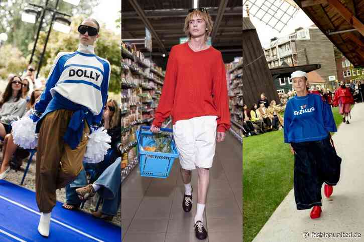 Amsterdam Fashion Week: Von tanzenden Models bis hin zu Windmühlen und Supermärkten als Kulisse