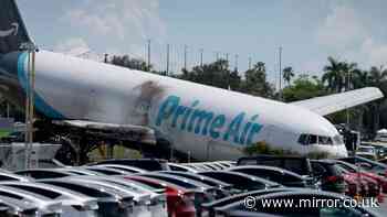 Amazon cargo jet pilot 'told wife career is over' after Miami Airport plane crash