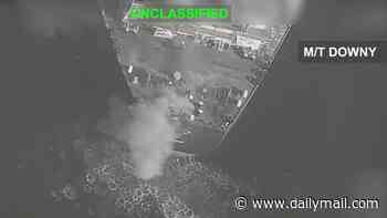 Tehran attacks US targets in Middle East in retaliation for American strikes on Iranian tankers, sparking jump in oil prices as war deepens