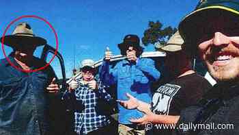 Cattle farmer is pictured giving thumbs-up in selfie just hours after he murdered three neighbours