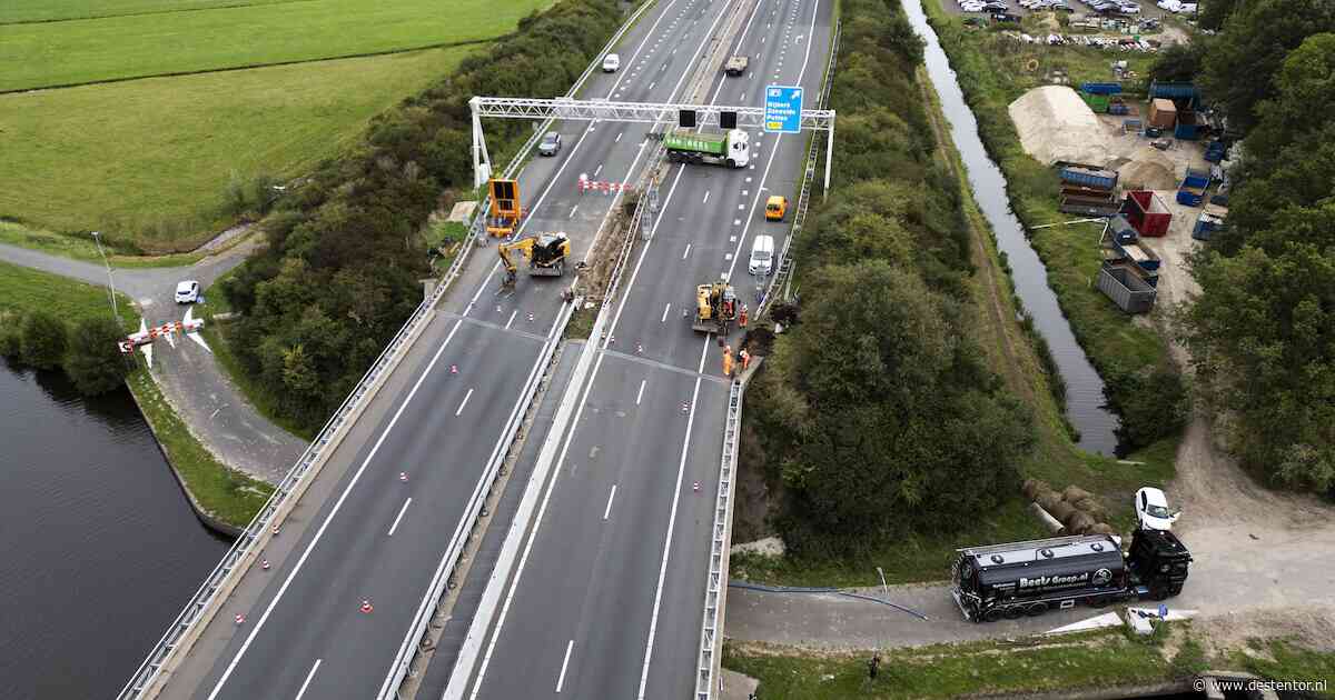 Brug is dicht en openbaar vervoer rijdt niet, toch valt ochtendspits mee