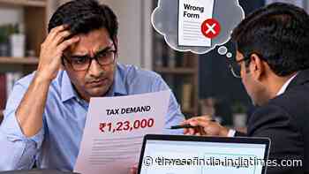 ITR filed under new regime, consultant’s mistake led to old regime &amp; Rs 1.23 lakh demand