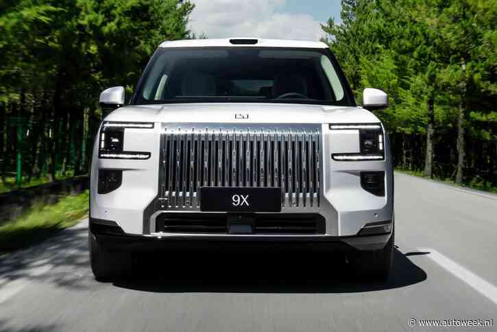 De Zeekr 9X is de op één na duurste Chinese auto van Nederland
