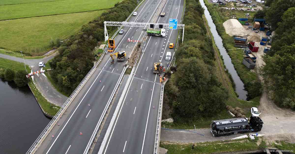 Brug is dicht en openbaar vervoer rijdt niet, toch valt ochtendspits mee