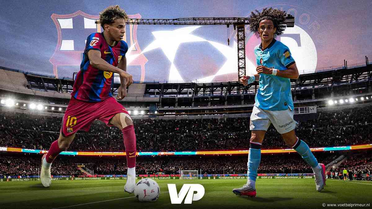 LIVE: Feyenoord begint Champions League-reis met loodzwaar bezoek aan Barcelona