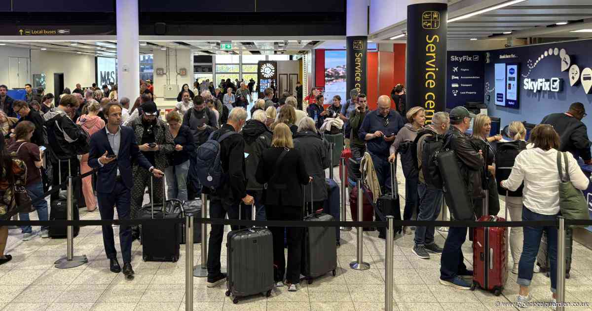 Flight disruptions expected to continue at UK airports today after technical issues