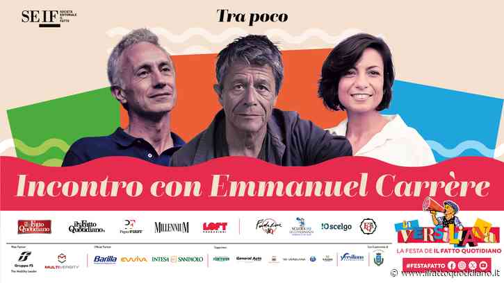 “L’università nell’era dell’AI” e “Dialogo con Emmanuel Carrère”: la diretta dalla Festa del Fatto