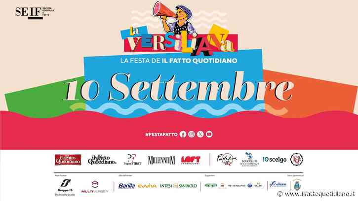 La festa del Fatto 2026, la diretta dallo YouTube live corner di giovedì 10 settembre