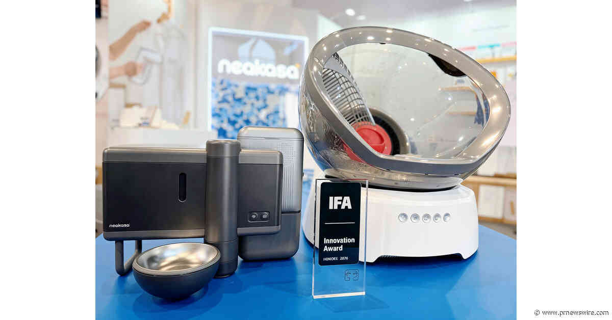 Neakasa Riko Honored with the IFA 2026 Innovation Award at IFA Berlin