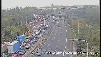 M60 closed LIVE updates as traffic stopped near Trafford Centre amid police incident