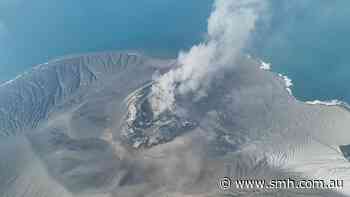 Journalists and boat crew missing near erupting Indonesian volcano