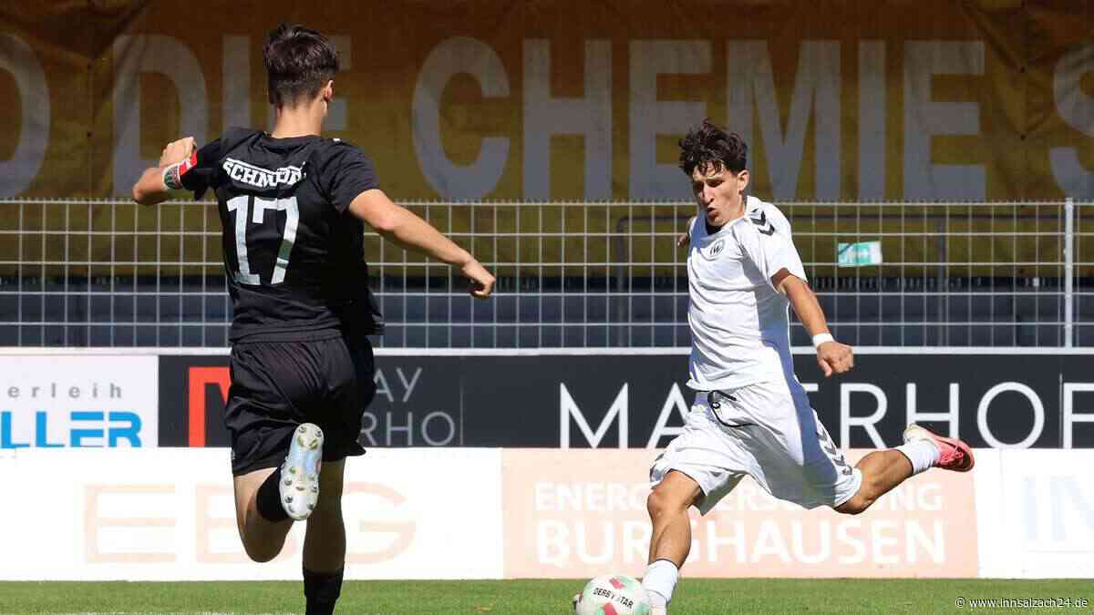 Wilde Schlussphase bei Wacker-U19: Zwei Tore in der Nachspielzeit gegen Schweinfurt