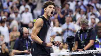 Shelton stuns Alcaraz in latest US Open finish, sets up all-American semi