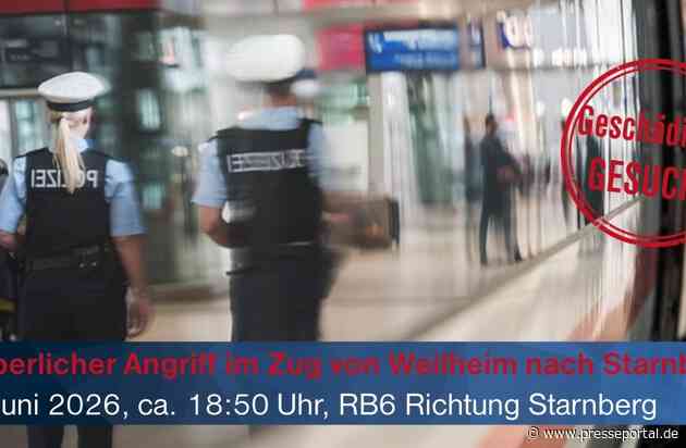 Bundespolizeidirektion München: Nach Angriff in Regionalbahn / Bundespolizei sucht unbekannten Geschädigten