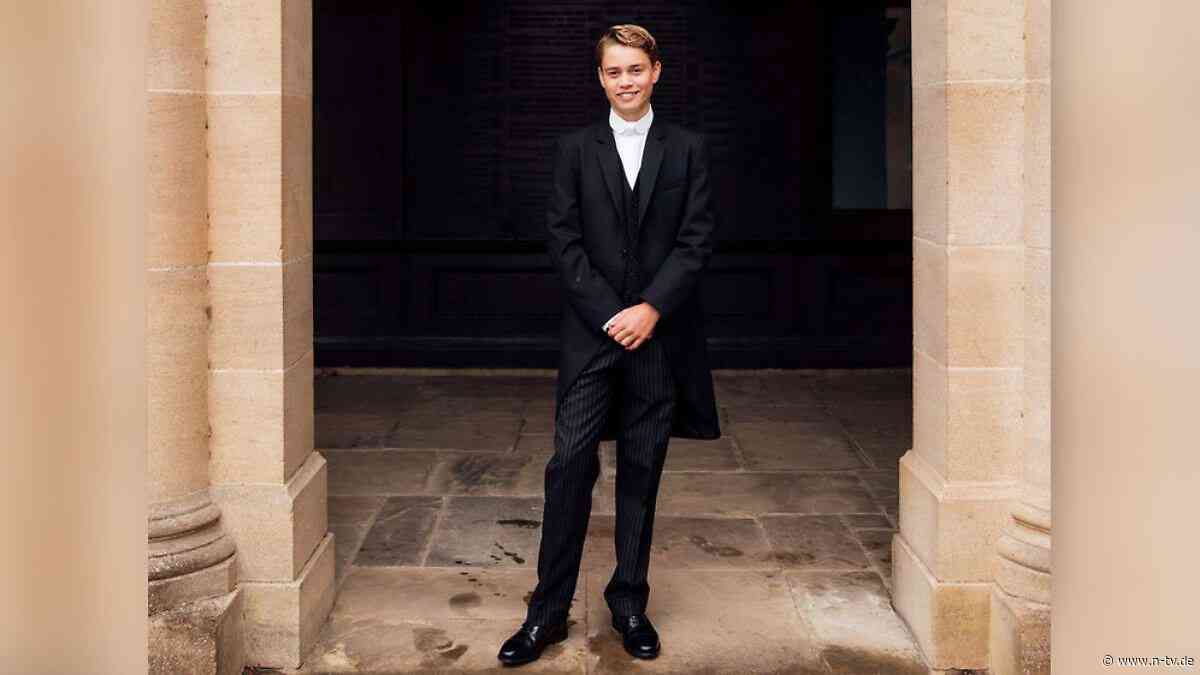 Fotoshooting zum Schulstart: Prinz George trägt ab jetzt Eton-Uniform