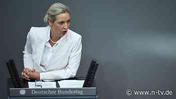 "Ihre Zeit ist abgelaufen": Weidel: Regierung treibt Deutschland in die Staatspleite