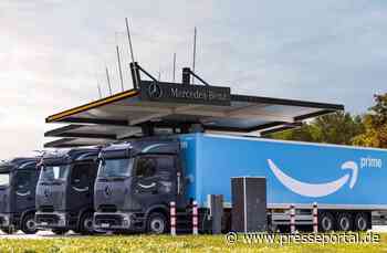 Amazon bringt mehr als 50 Mercedes-Benz eActros 600 auf deutsche Straßen