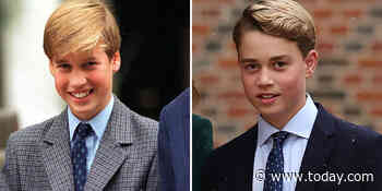 See How Prince George’s First Day at Eton Compares to Prince William’s, 31 Years Ago