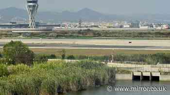 Barcelona El Prat airport flights cancelled today after severe weather warnings