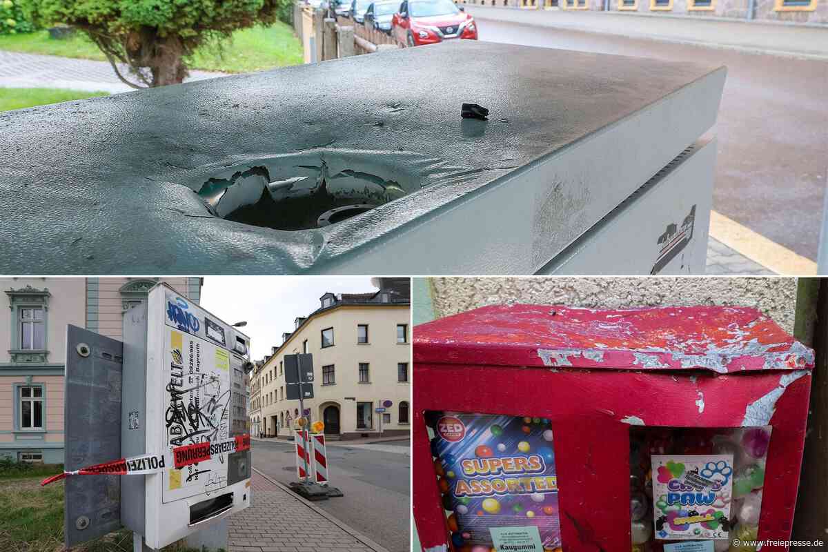 Knallgeräusche in Meerane: Gehen alle drei Sprengungen auf das Konto einer Gruppe?