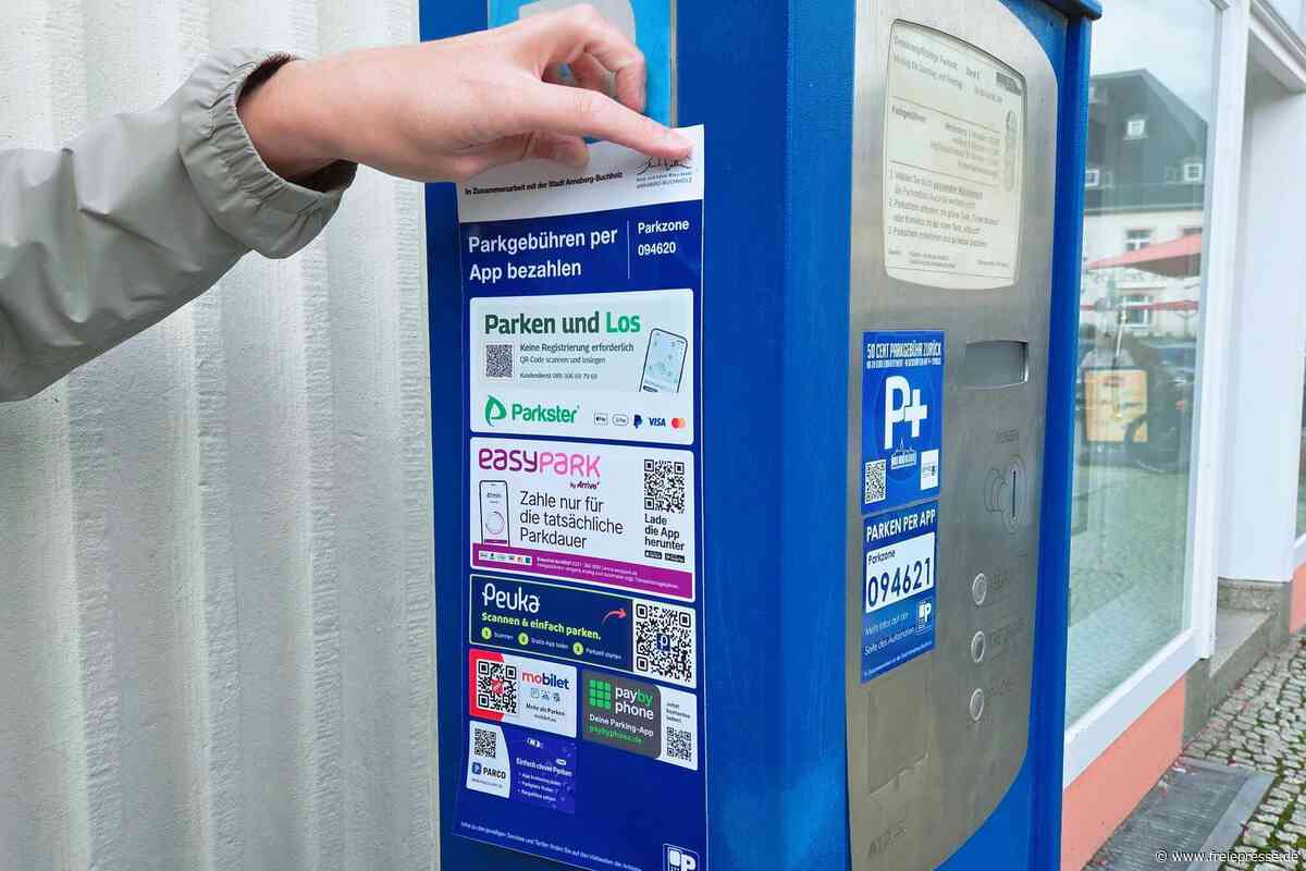 Bargeldloses Parken in Annaberg-Buchholz wird flexibler