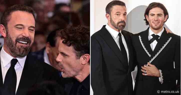 Casey Affleck’s son Indiana, 22, is spitting image of his dad in rare red carpet appearance