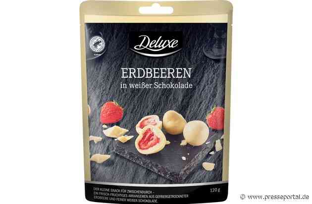 Der bulgarische Lieferant Victoria Nuts Ltd. informiert über einen Warenrückruf des Produktes / "Deluxe Erdbeeren in weißer Schokolade, 120g".
