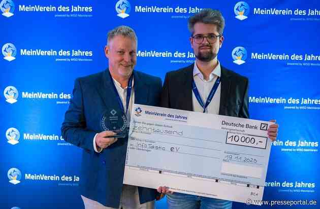 Fast dreimal so viele Projekte wie 2025: Ehrenamtspreis MeinVerein des Jahres erreicht neuen Höchststand. Bewerbungen sind noch bis einschließlich morgen, 10. September 2026, möglich