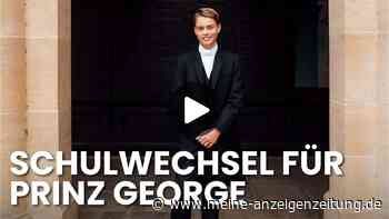 Prinz George tritt in Williams Fußstapfen: Erster Tag am elitären Eton College