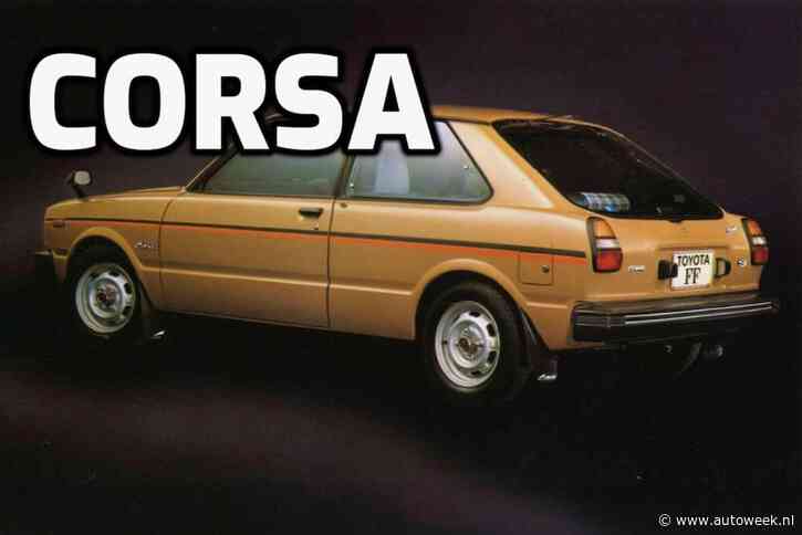 Toyota had al vier jaar eerder dan Opel een Corsa