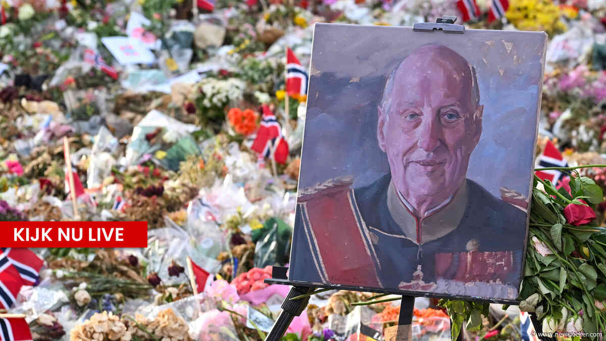 Livestream: Noorwegen neemt afscheid van koning Harald V