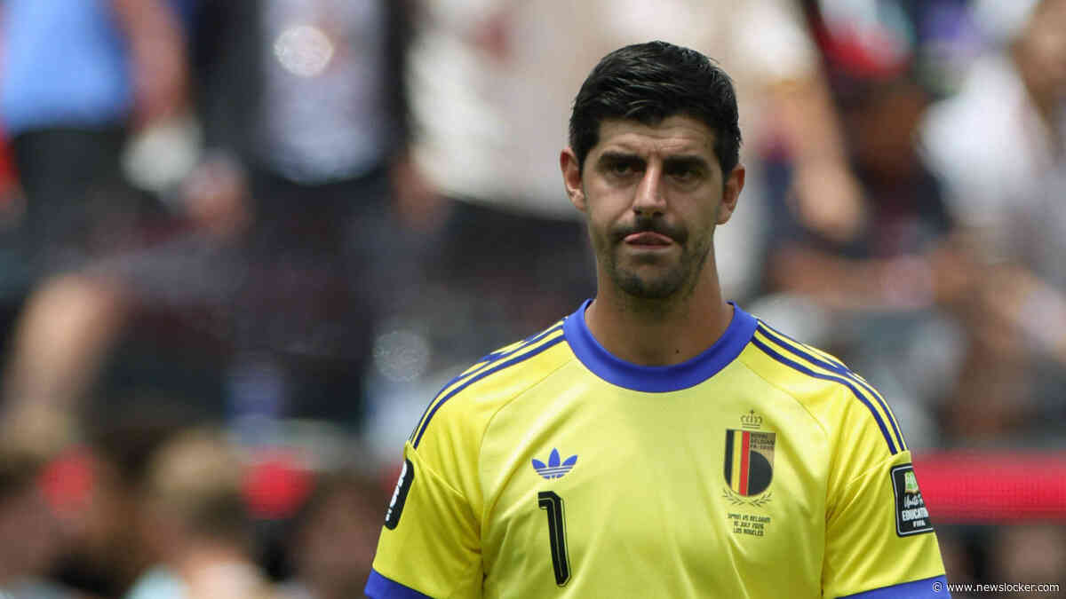Thibaut Courtois zegt na gesprek met bondscoach Mark van Bommel definitief af voor Nations League met België