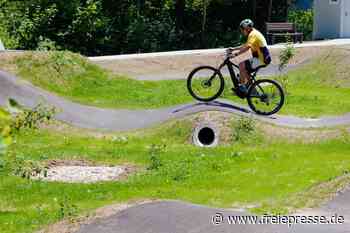 Neuer Pumptrack an der Talsperre Pöhl: „Die Resonanz ist ein großer Erfolg“