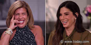 Sandra Bullock Pries Hoda Kotb for More Details About Her ‘Connection’ With Man on Plane