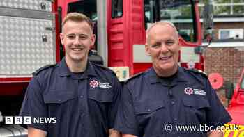 'Adrenaline got us through New Forest wildfire'