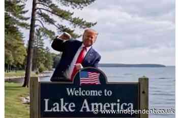 White House floods social media with Trump superhero memes as midterms loom