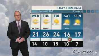 Riley Laychuk's Manitoba forecast for Wednesday, Sept. 9, 2026