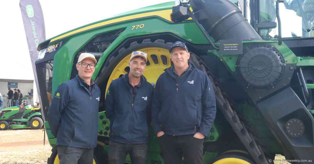 Who stole the show at the 54th annual Newdegate Machinery Field Days?
