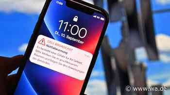 Plötzlich klingeln Millionen Handys gleichzeitig – was am 10. September in Deutschland passiert