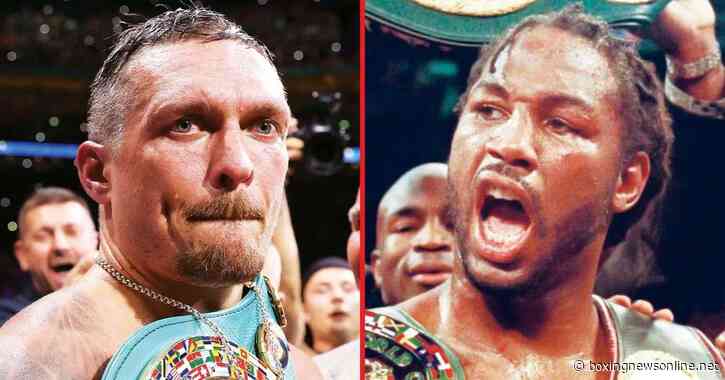 Roy Jones Jr picks a winner in prime Lennox Lewis vs Oleksandr Usyk