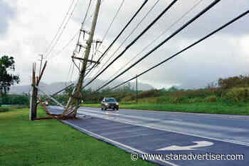 Kauai’s power lines took ‘biggest hit’ from Hurricane Lowell
